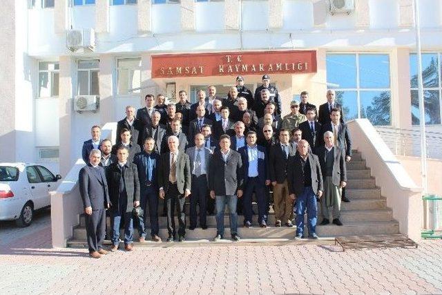 Samsat Kaymakamı G&ouml;reve Başladı 2