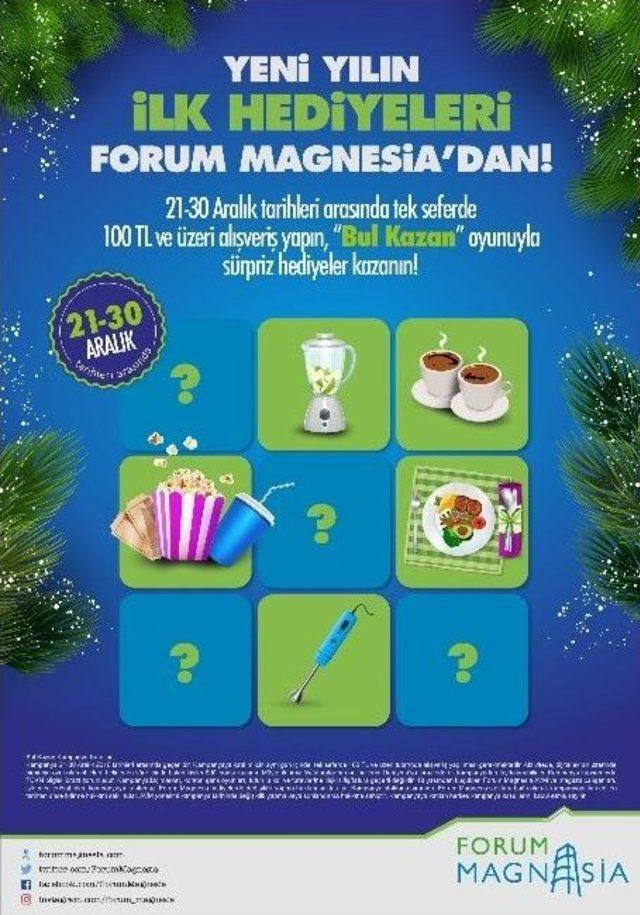 Forum Magnesia&rsquo;dan Yeni Yıl Hediyeleri 1