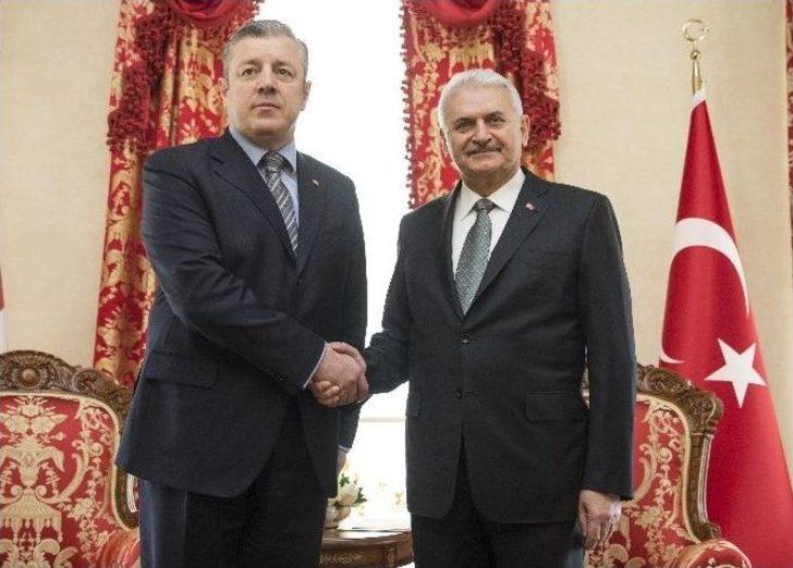 Başbakan Yıldırım, Gürcistan Başbakanı’nı Kabul Etti G1
