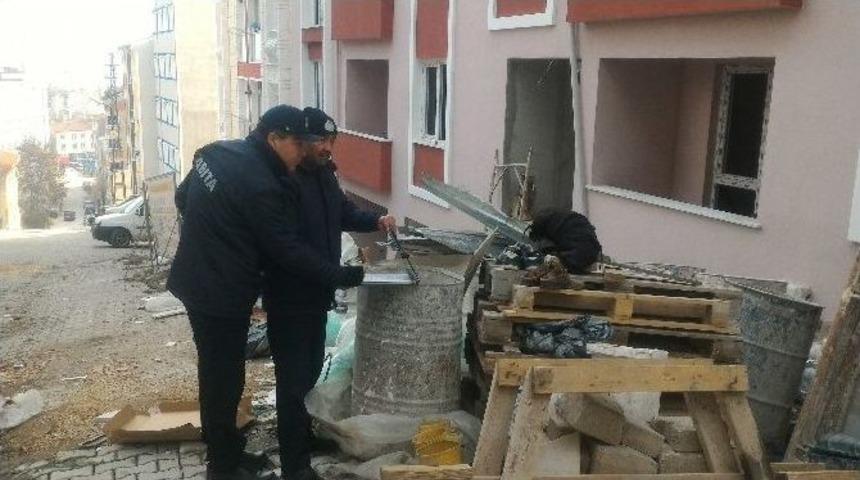 Zabıta M&uuml;d&uuml;rl&uuml;ğ&uuml;nden İnşaat Denetimi