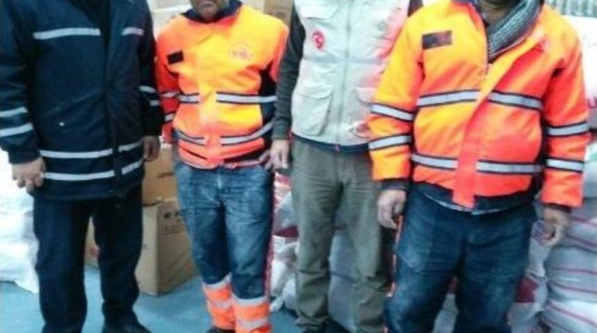 Boz&uuml;y&uuml;kl&uuml; Fırıncılardan Halep&rsquo;e 36 &Ccedil;uval Un Bağışı