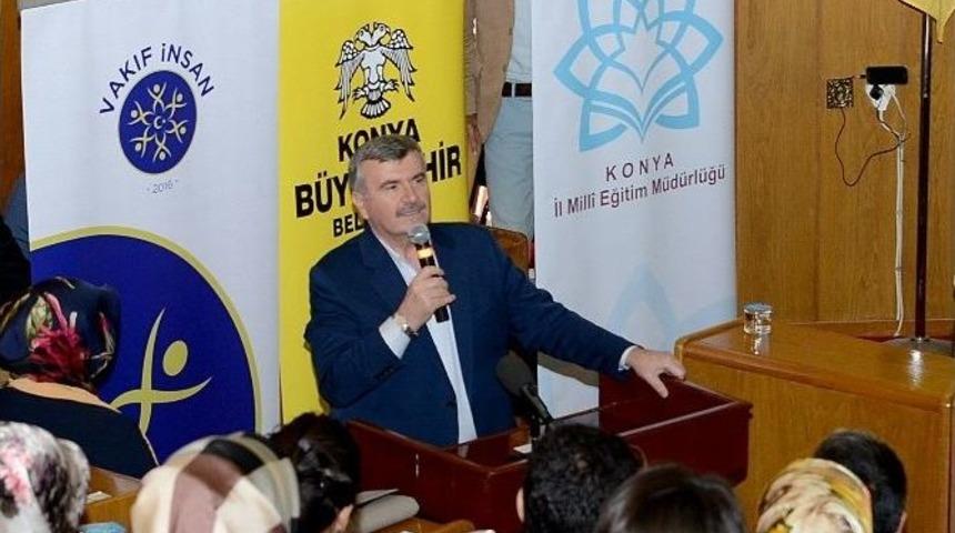 Konya B&uuml;y&uuml;kşehir Belediyesi Vakıf İnsanlar Yetiştiriyor