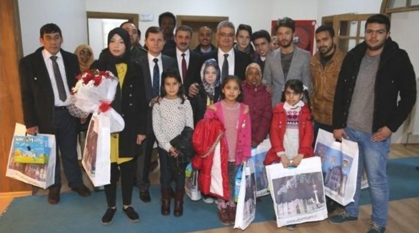 G&ouml;&ccedil;men &Ouml;ğrencilerden Vali Pekmez&rsquo;e Ziyaret