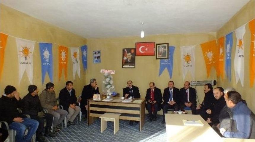 Başkan Soğanda&rsquo;dan Başkale İl&ccedil;esine Ziyaret