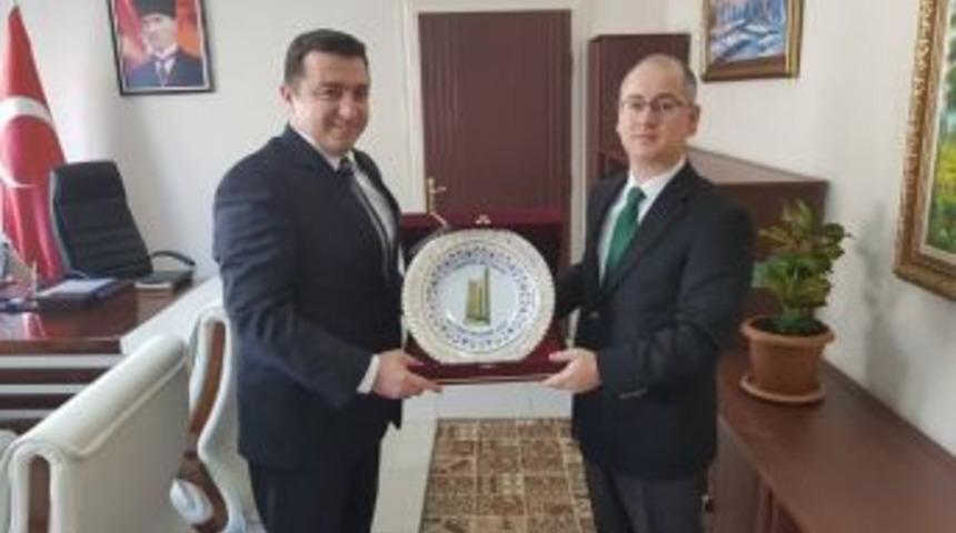Başkan Bakıcı&rsquo;dan Kaymakam Yaman&rsquo;a Ziyaret