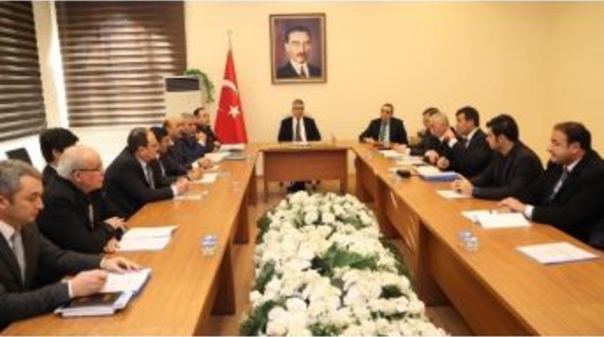 Aksaray&rsquo;da Kış &Ouml;nlemleri Ve Karla M&uuml;cadele Toplantısı Yapıldı