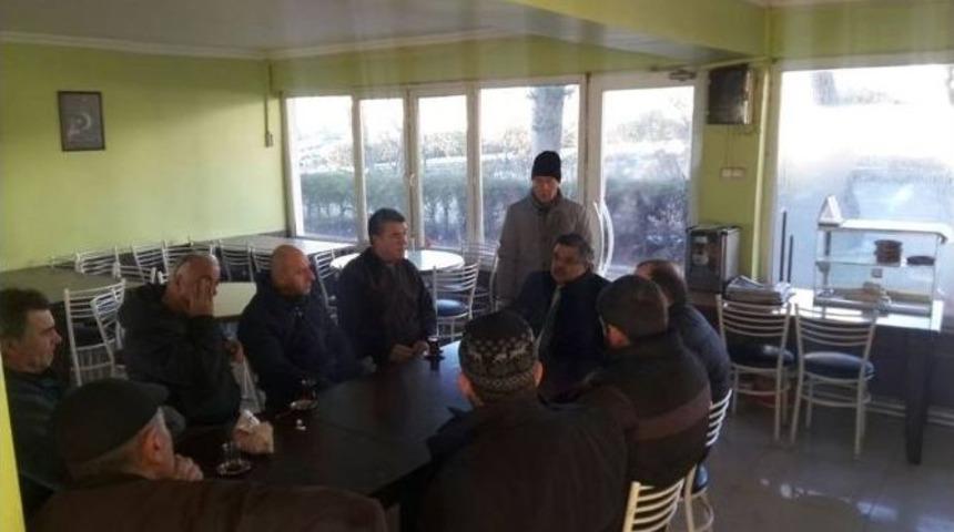 Başkan Yağcı, K&uuml;&ccedil;&uuml;k Sanayi Esnafı İle Bir Araya Geldi