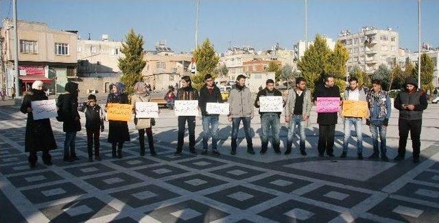 130 Bin Suriyeli’nin Bulunduğu Kilis’te 14 Kişiyle Eylem Yaptılar