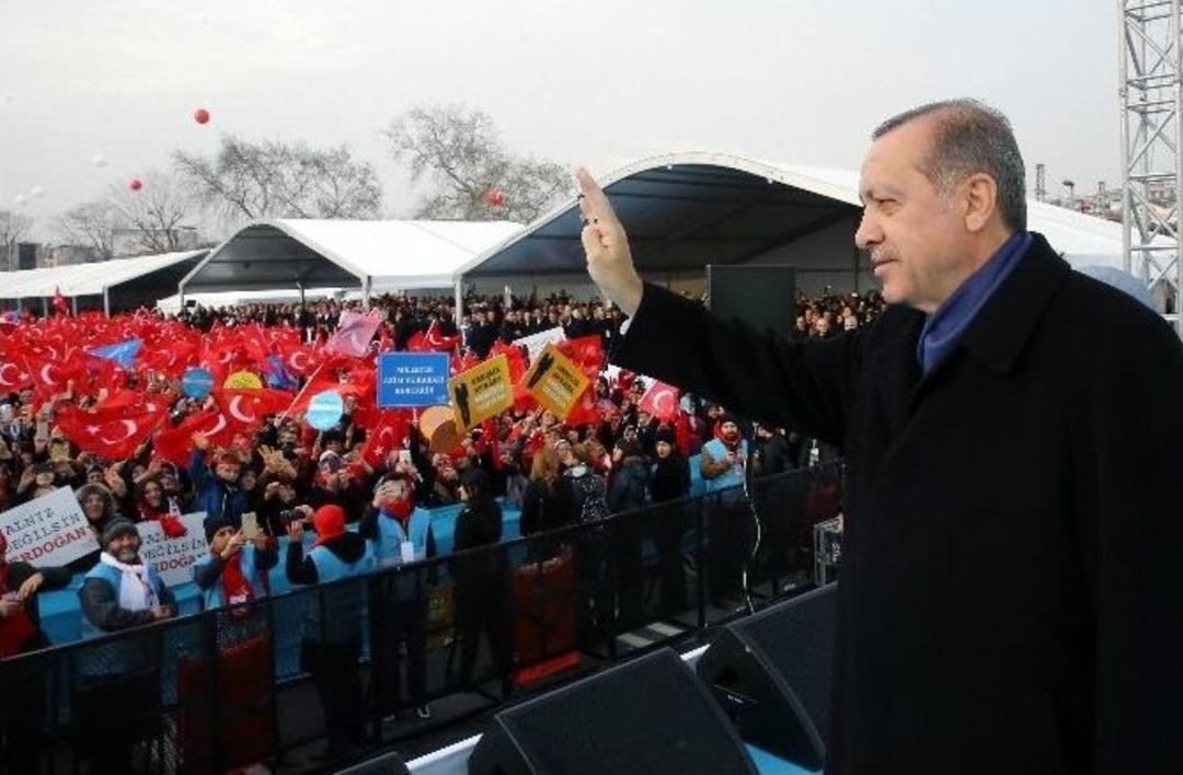 Cumhurbaşkanı Erdoğan: "yılbaşına Kadar T&uuml;nelin &Uuml;creti 15 Tl Olsun."