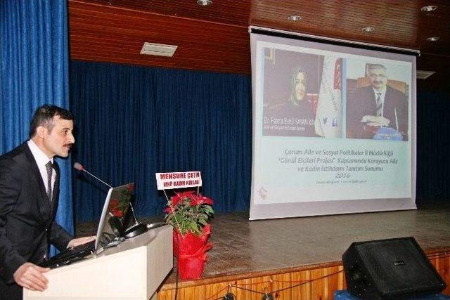 Sungurlu&rsquo;da Koruyucu Aile Ve Kadın İstihdamı Konulu Toplantı 1