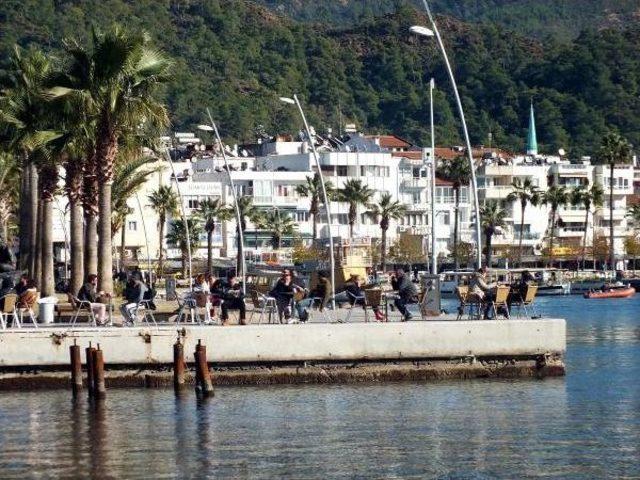 Marmaris te Deniz 4 Metre &Ccedil;ekildi 2