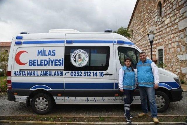 Milas’ta Belediyeden Sağlık Alanda Önemli Hizmet