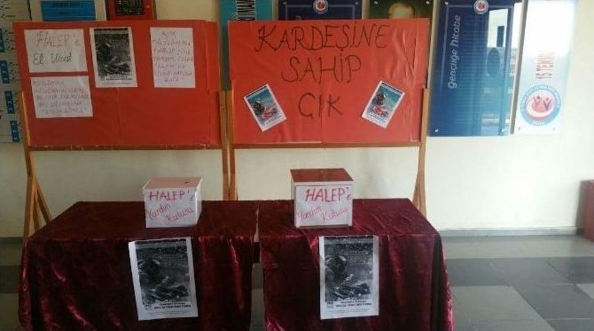 Viranşehir İl&ccedil;e Milli Eğitim M&uuml;d&uuml;rl&uuml;ğ&uuml;nden Halep Seferberliği