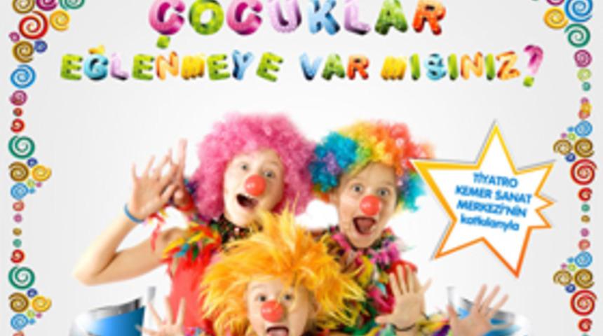 &Ccedil;ocuklar Eğlenceye Doyacak