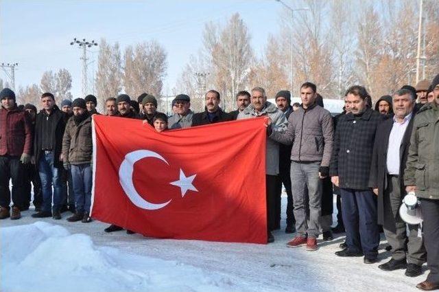 Ağrı’da ’teröre Lanet’ Yürüyüşü