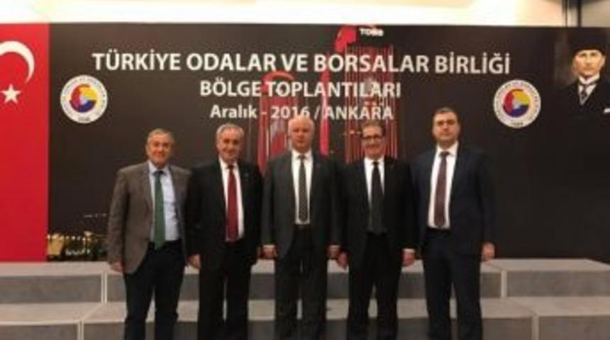 S&ouml;de Oda Ve Borsaları Tobb Ege B&ouml;lge Toplantısı&rsquo;na Katıldı