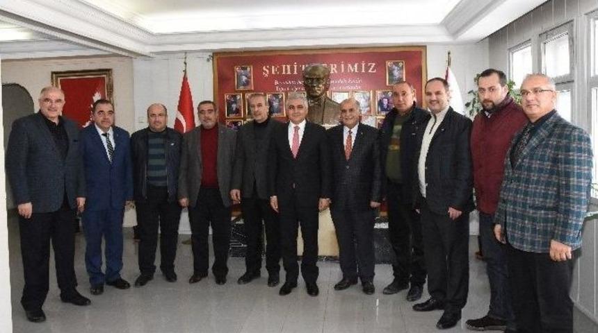 Malatya Tso&rsquo;dan Emniyet M&uuml;d&uuml;r&uuml; Urhal&rsquo;a Taziye Ziyareti