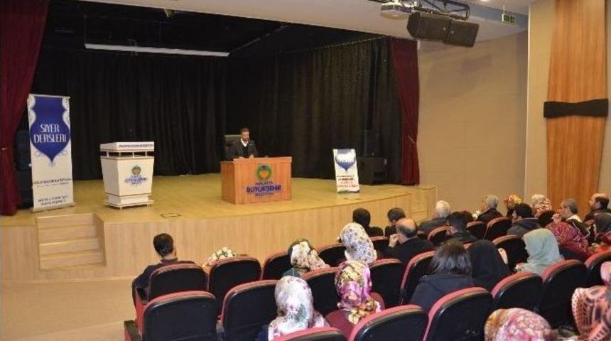 Siyer Dersleri Devam Ediyor