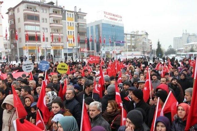 Safranbolu Teröre Karşı Tek Yürek Oldu