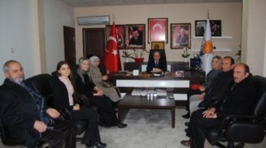 Ak Parti &Ccedil;orum İl Başkanı Mehmet Karadağ;