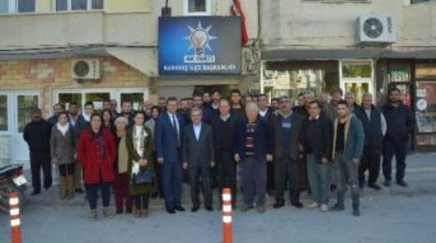 &Uuml;n&uuml;var, Karataş&rsquo;ta İl&ccedil;e Teşkilatı İle Buluştu