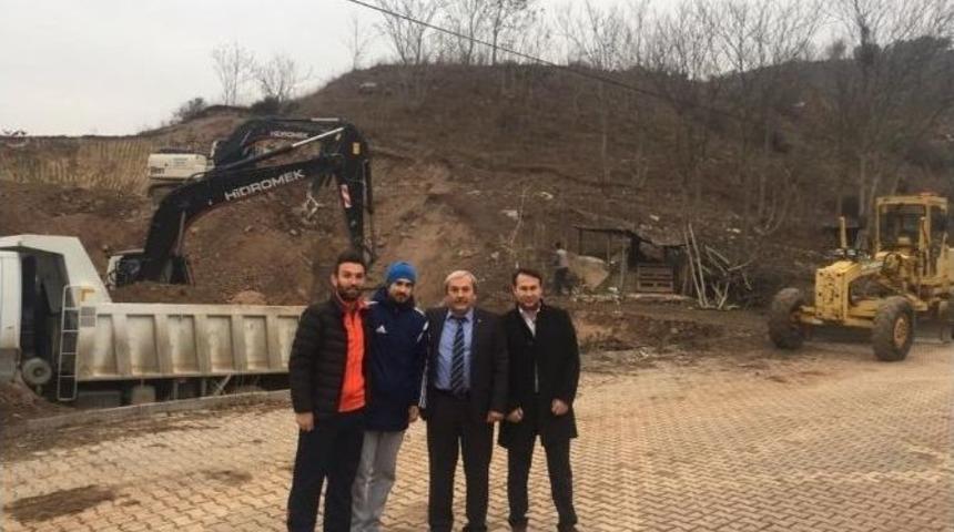 Başkan Şahin, Sosyal Etkinlik Alanı Proje &Ccedil;alışmalarını Yerinde İnceledi