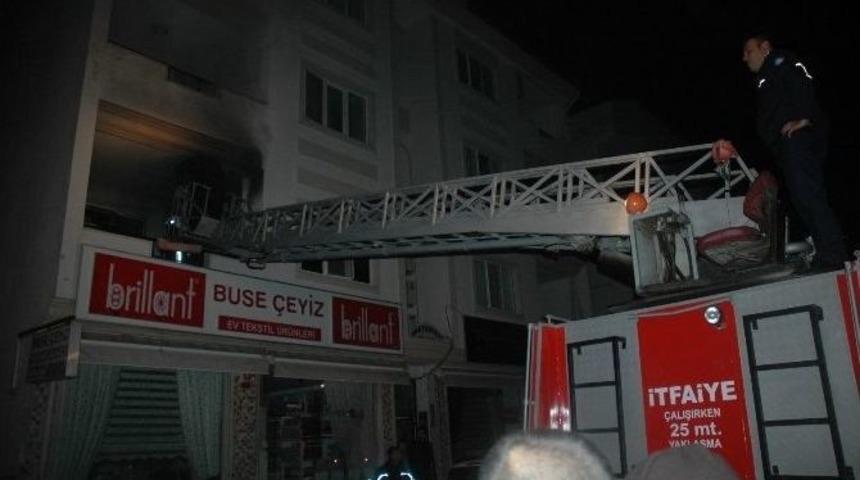 Dalaman&rsquo;da Ev Yangını