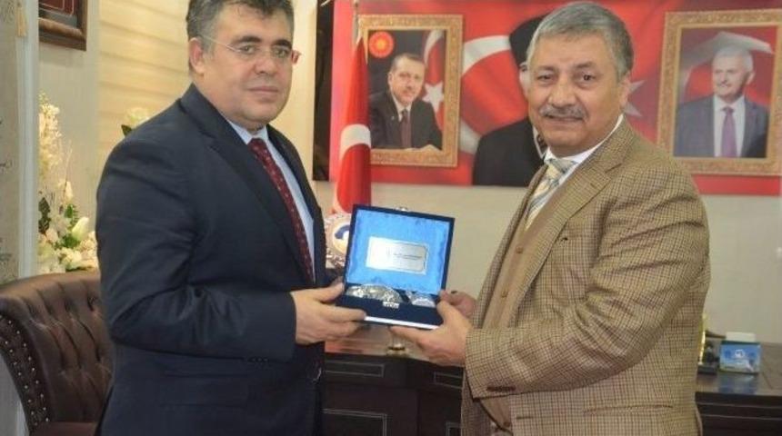 Emniyet M&uuml;d&uuml;r&uuml; Tipioğlu&rsquo;ndan Başkan Pınarbaşı&rsquo;na Ziyaret
