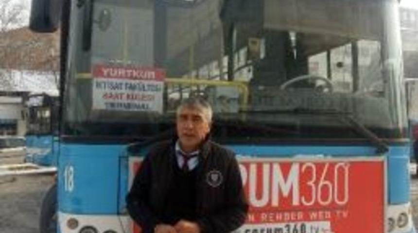 Otob&uuml;s&uuml; Ambulans Gibi S&uuml;rd&uuml;, Bayılan Gen&ccedil; Kızı Hastaneye Yetiştirdi