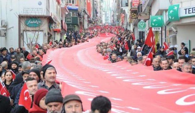 Giresun Teröre Karşı Yürüdü