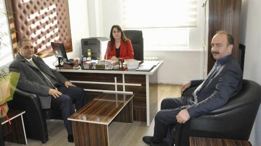 Başkan &Ccedil;ift&ccedil;i&rsquo;den Yeni G&ouml;reve Başlayan Hakim Ve Savcıya Ziyaret