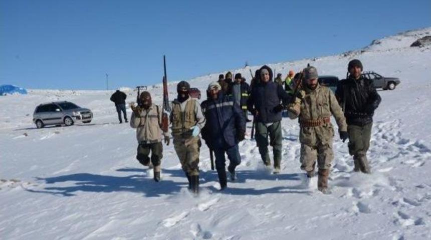 Avcılar, Silahlanıp Domuz Avına &Ccedil;ıktı