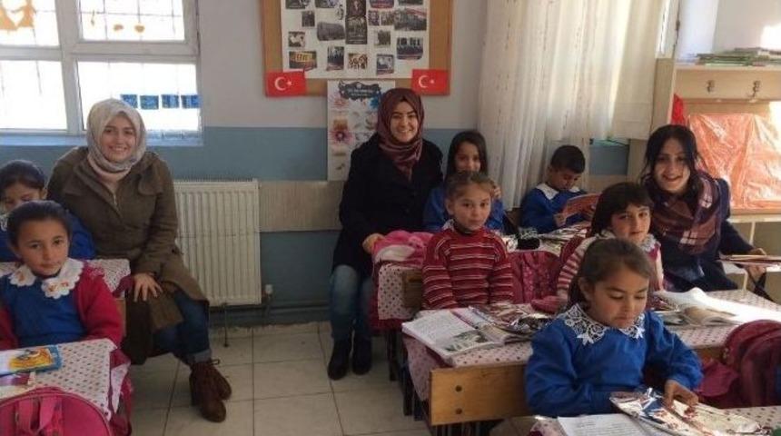 &Ouml;ğrencilerden Avdan&rsquo;a Kırtasiye Yardımı