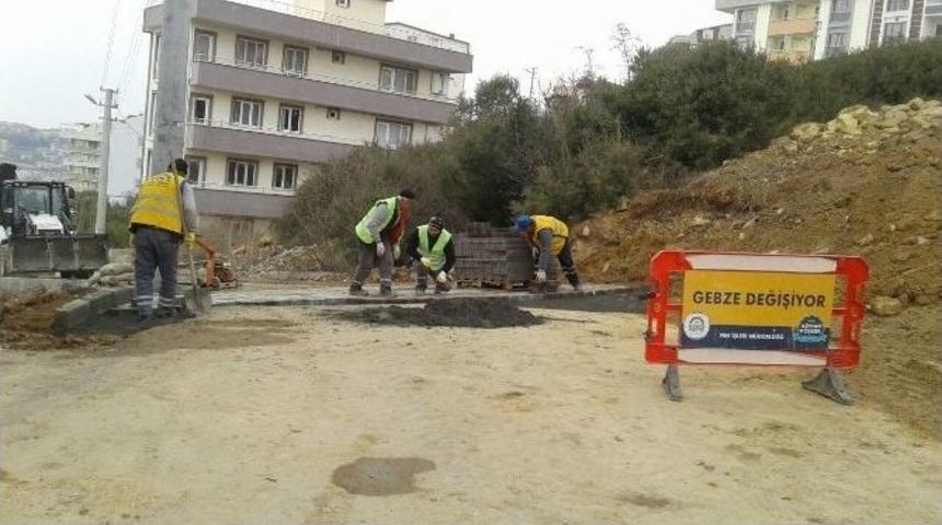 Gebze&rsquo;de Asfaltlama &Ccedil;alışmaları Devam Ediyor