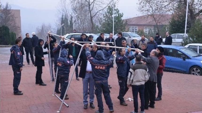 Bartın &Uuml;niversitesi Arama Kurtarma Ekiplerine Eğitim Verildi