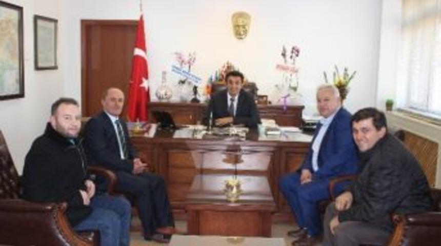 Tavşanlı Bakkallar Odasından Yeni Kaymakama Hayırlı Olsun Ziyareti