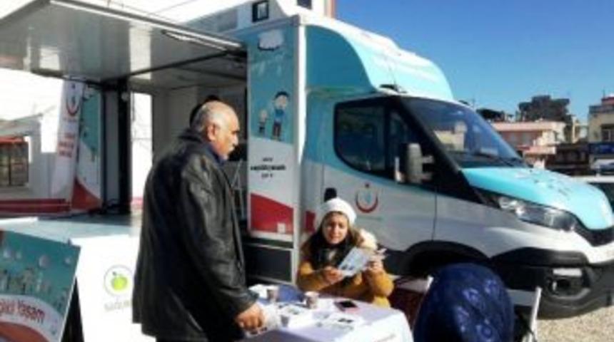 İl&ccedil;elerde Sağlık Taraması Yapıldı