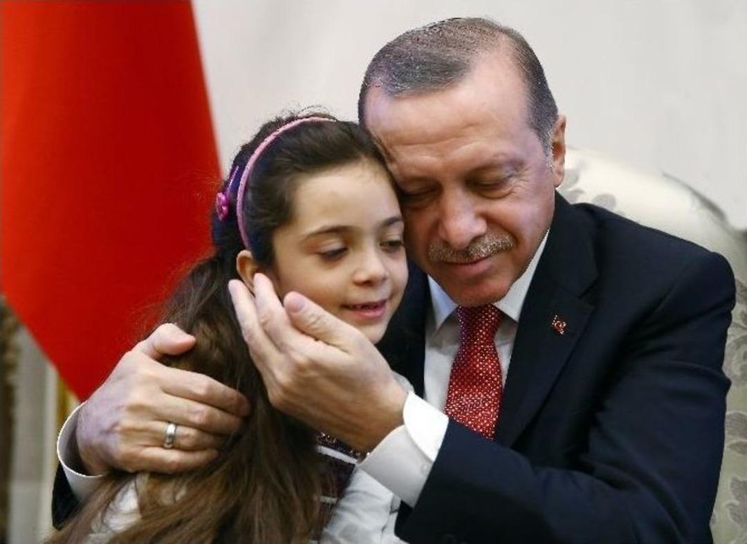 Cumhurbaşkanı Erdoğan, 7 Yaşındaki Suriyeli Bana&rsquo;yı Kabul Etti