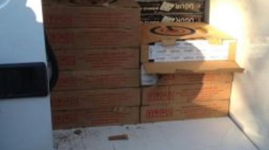 Kamyonda 86 Bin 108 Paket Ka&ccedil;ak Sigara Ele Ge&ccedil;irildi.