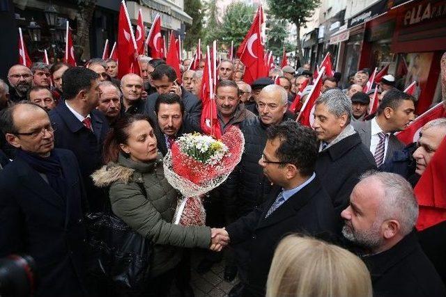 Ordulu Muhtarlardan Teröre Tepki Yürüyüşü