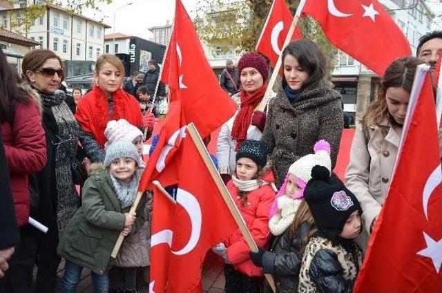 Ünye Teröre Tepki İçin Yürüdü