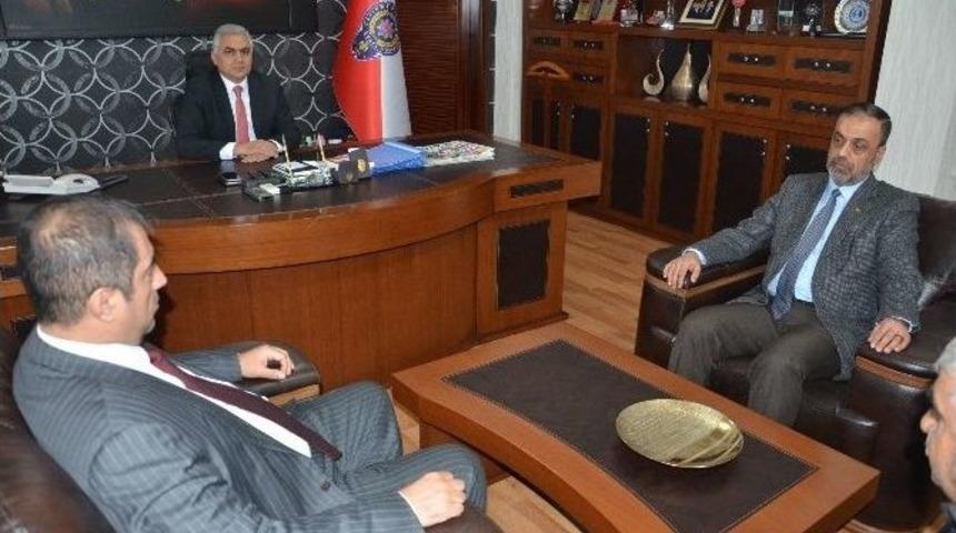 Mtb&rsquo;den Emniyet M&uuml;d&uuml;r&uuml; Urhal&rsquo;a Taziye Ziyareti