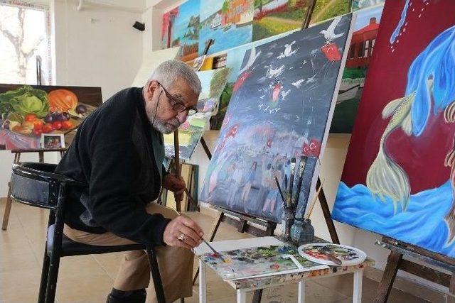 70&rsquo;lik Ressam Darbe Girişimini Resmetti 1