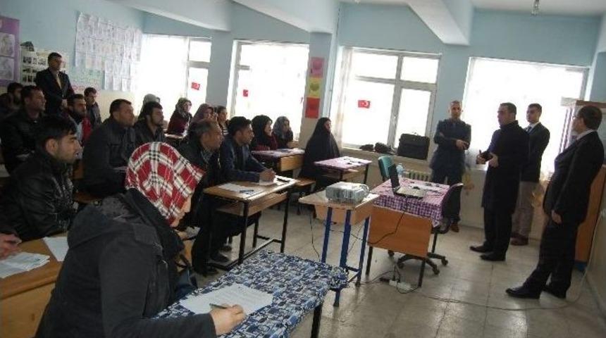 Kaymakam Alibeyoğlu&rsquo;dan Kursiyerlere Ziyaret