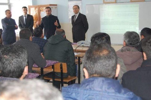 Kaymakam Alibeyoğlu’dan Kursiyerlere Ziyaret