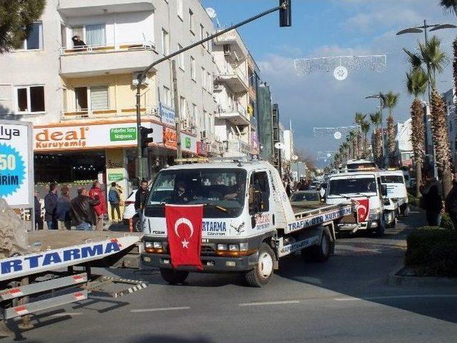 Didim&rsquo;de Ter&ouml;r&uuml; Konvoyla Lanetlediler 1