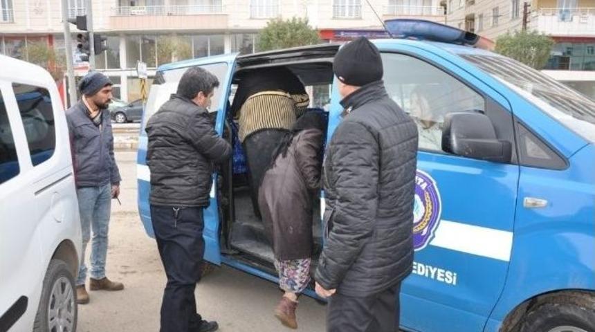 Siirt&rsquo;te Dilenciler Toplatıldı
