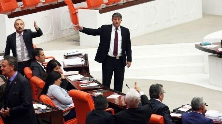 Meclis Genel Kurulunda Mhp-chp Gerginliği