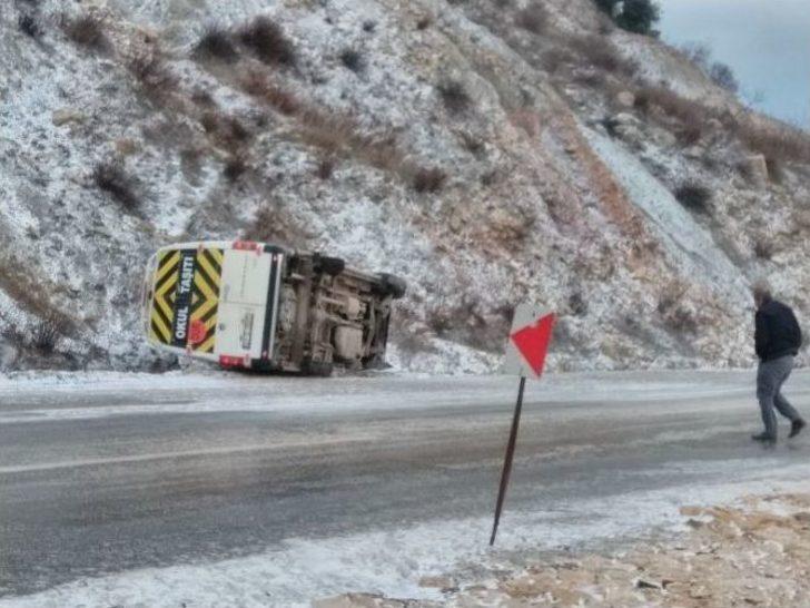 Yoğun Sis Ve Buzlanma Kazaya Sebep Oldu G2