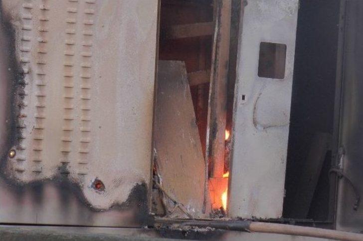 Trafo Yangını Paniğe Neden Oldu G2